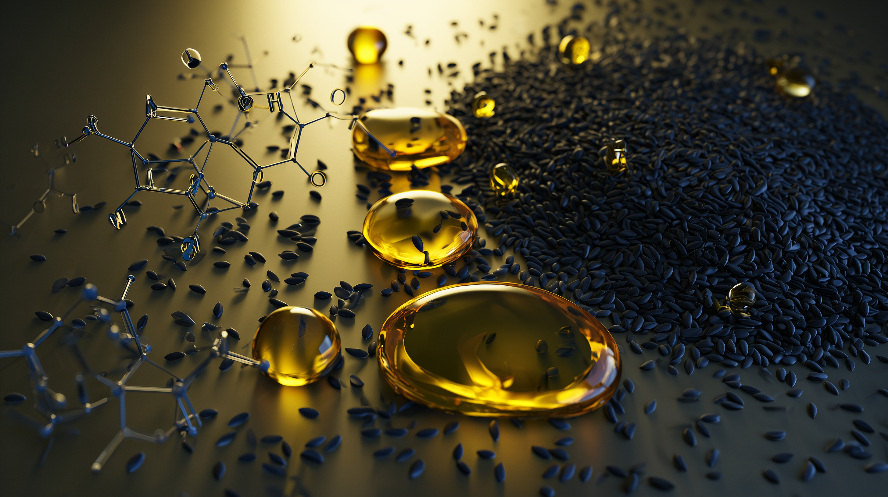 Schwarzkümmelöl im Fokus: Chemische Zusammensetzung und bioaktive Inhaltsstoffe von Nigella sativa