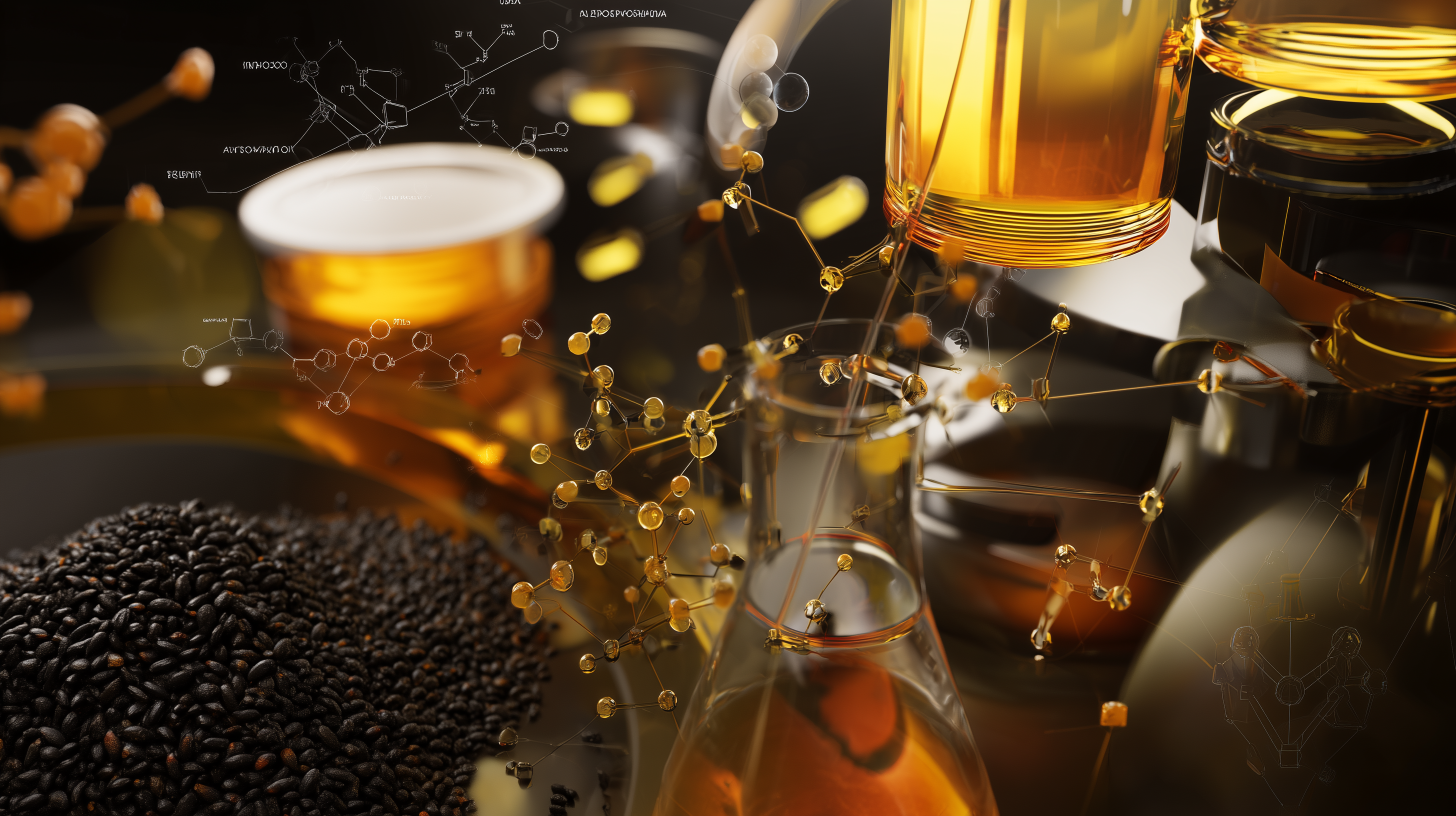 Vom Samen zum Öl: Wie ägyptisches Schwarzkümmelöl gewonnen, geprüft und charakterisiert wird