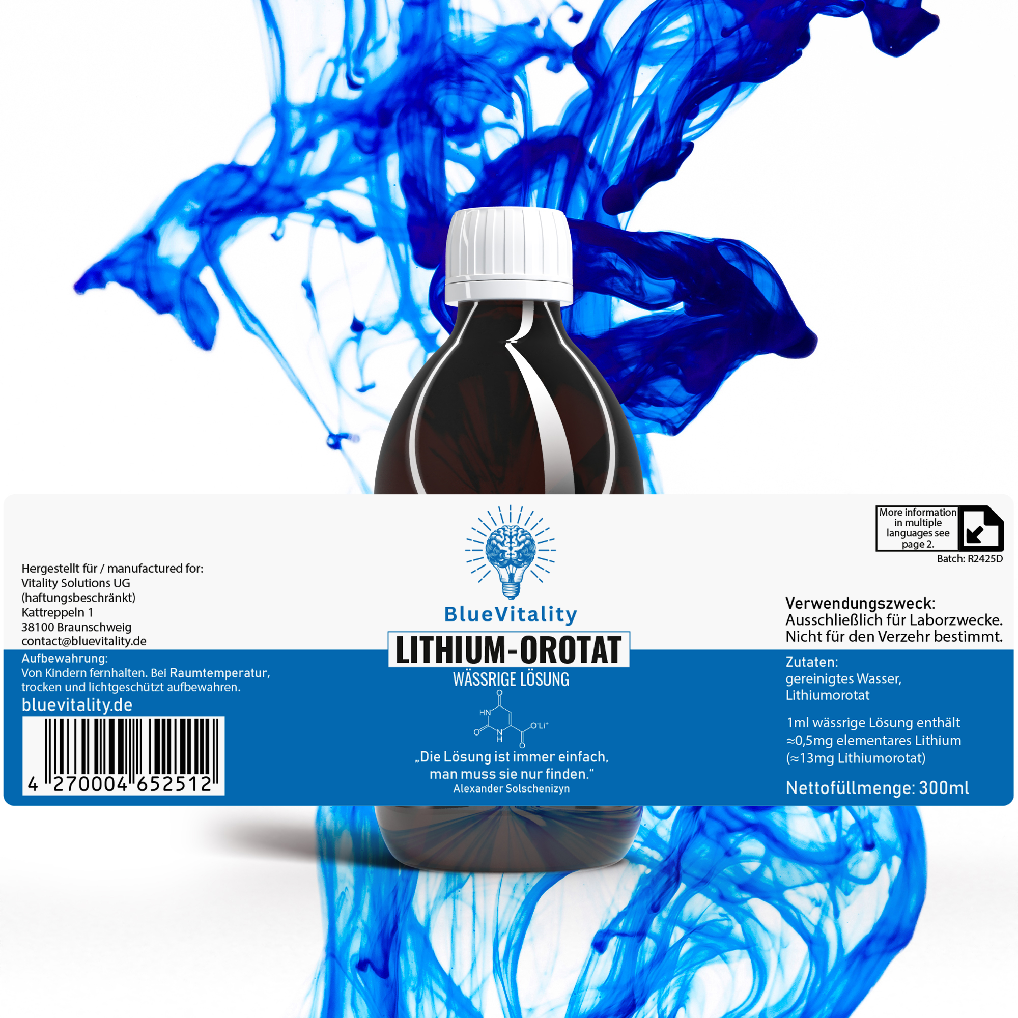 Lithium Orotat Lösung
