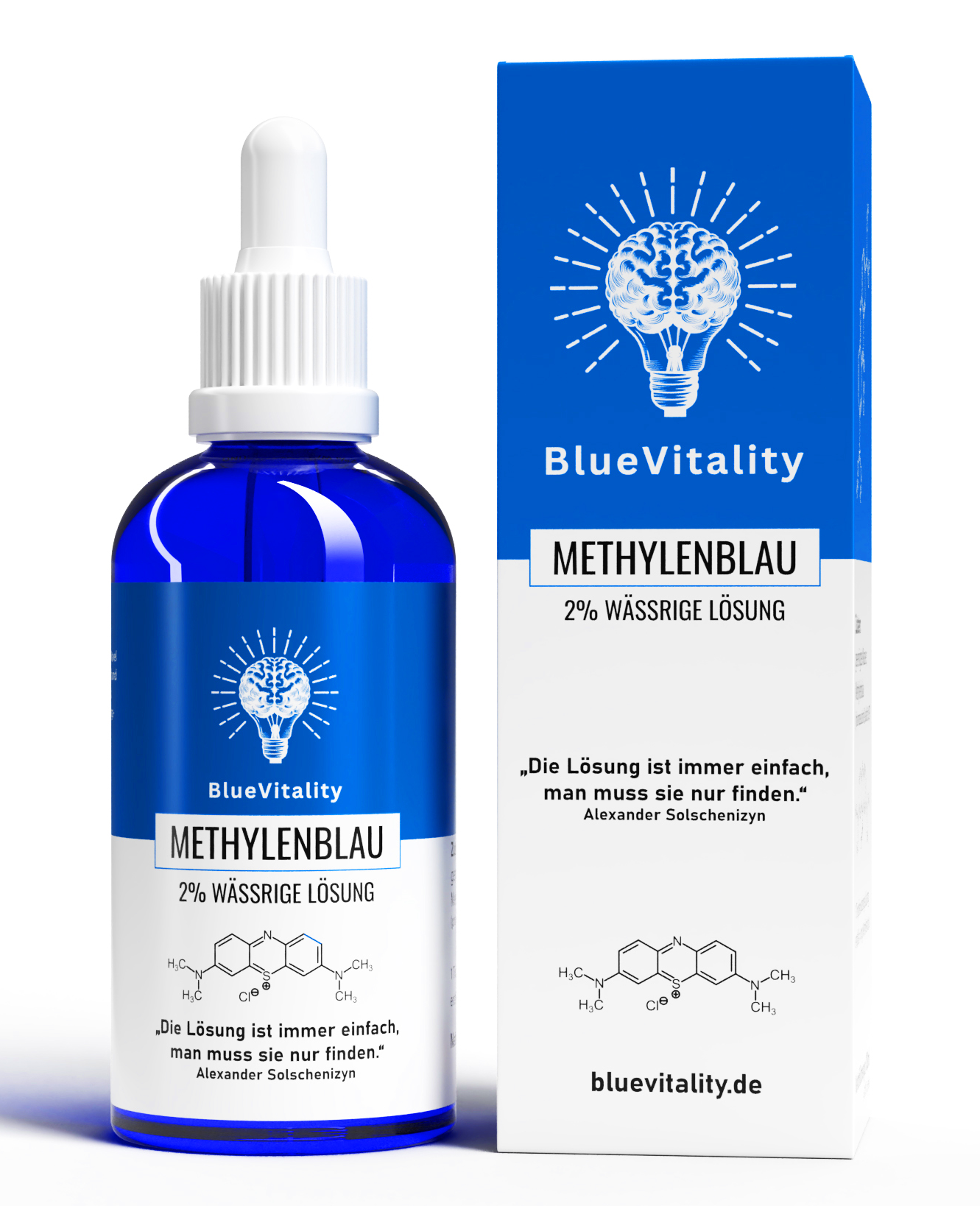 Methylenblau 2% wässrige Lösung von BlueVitality jetzt online kaufen