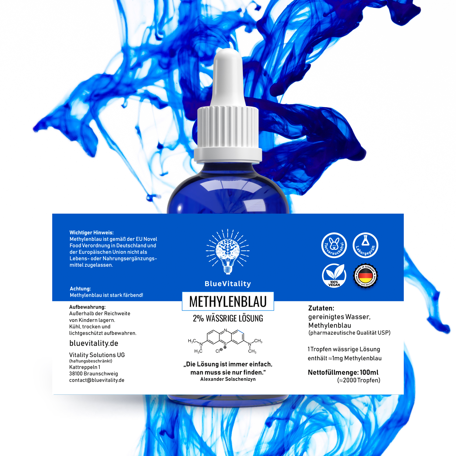 Methylenblau 2% wässrige Lösung